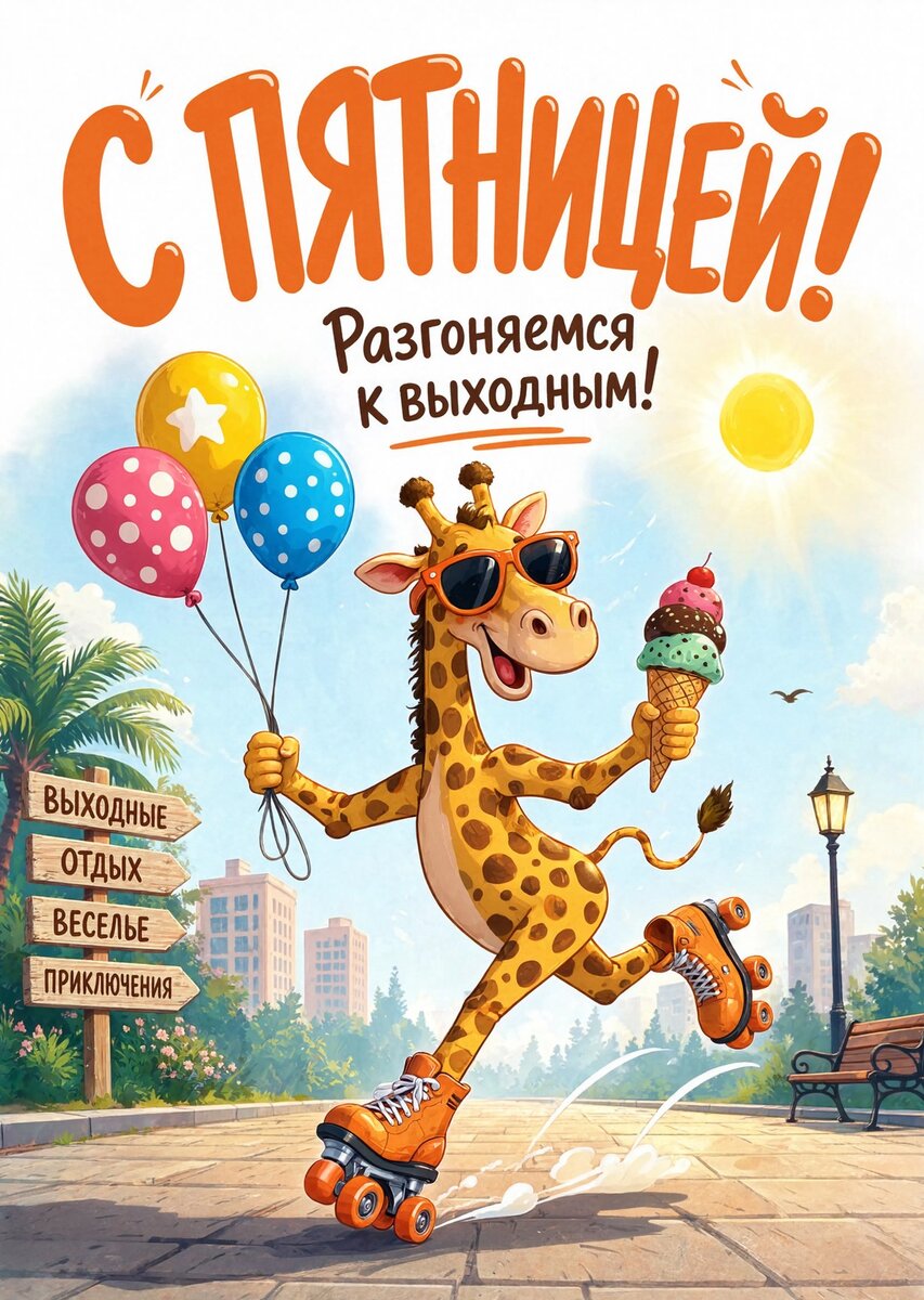 Открытка с Пятницей #58