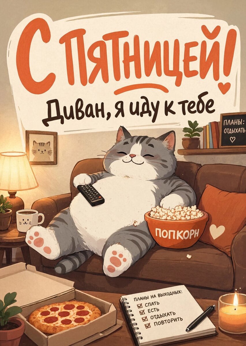 Открытка с Пятницей #62