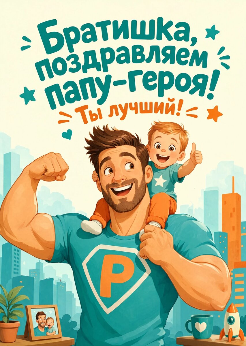 Открытка "С рождением ребенка" #20