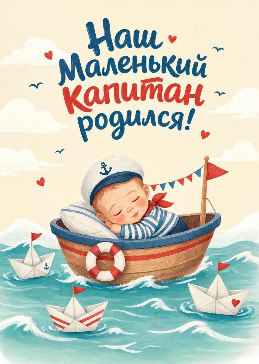 Открытка "С рождением ребенка" #48