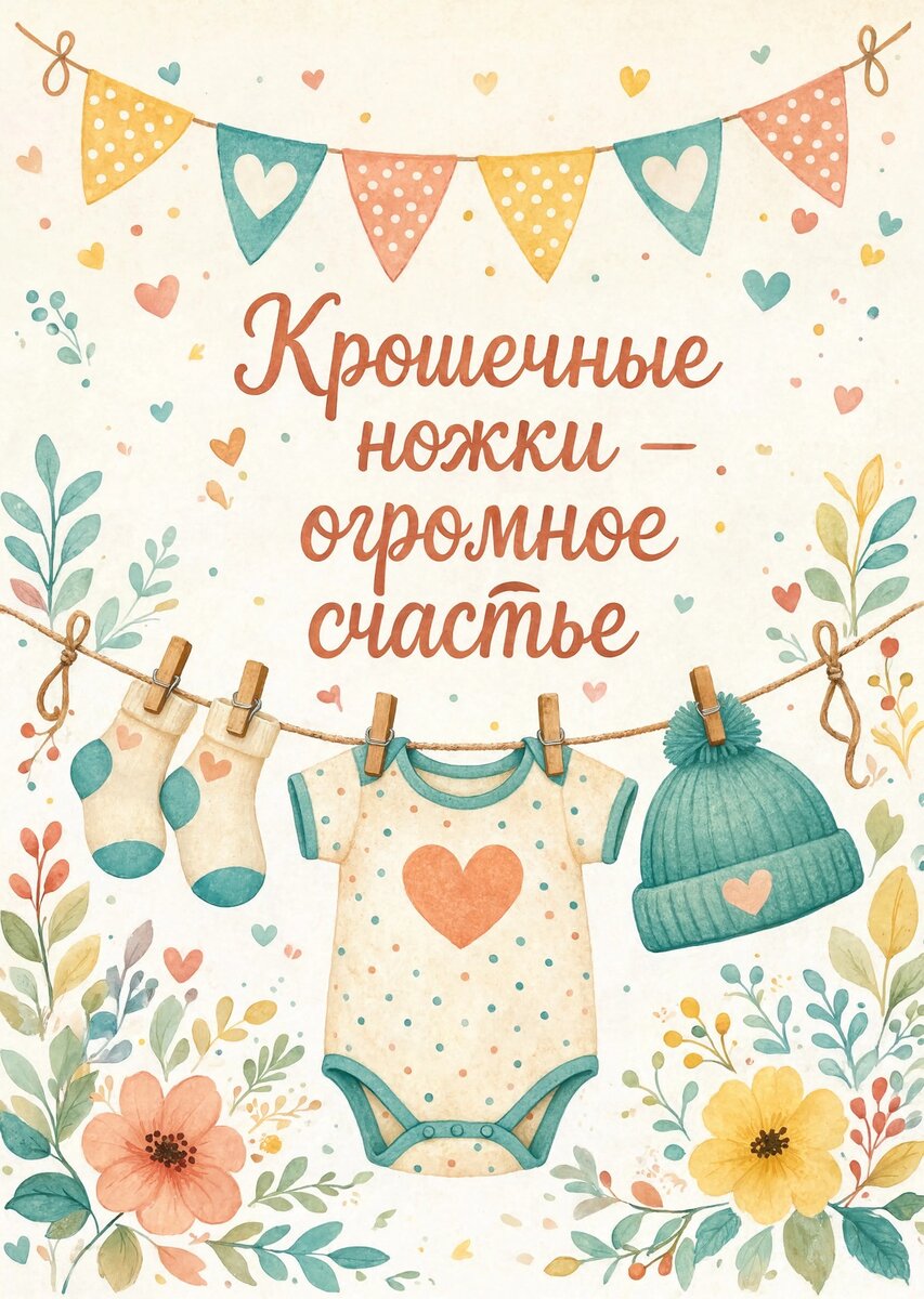 Открытка "С рождением ребенка" #67