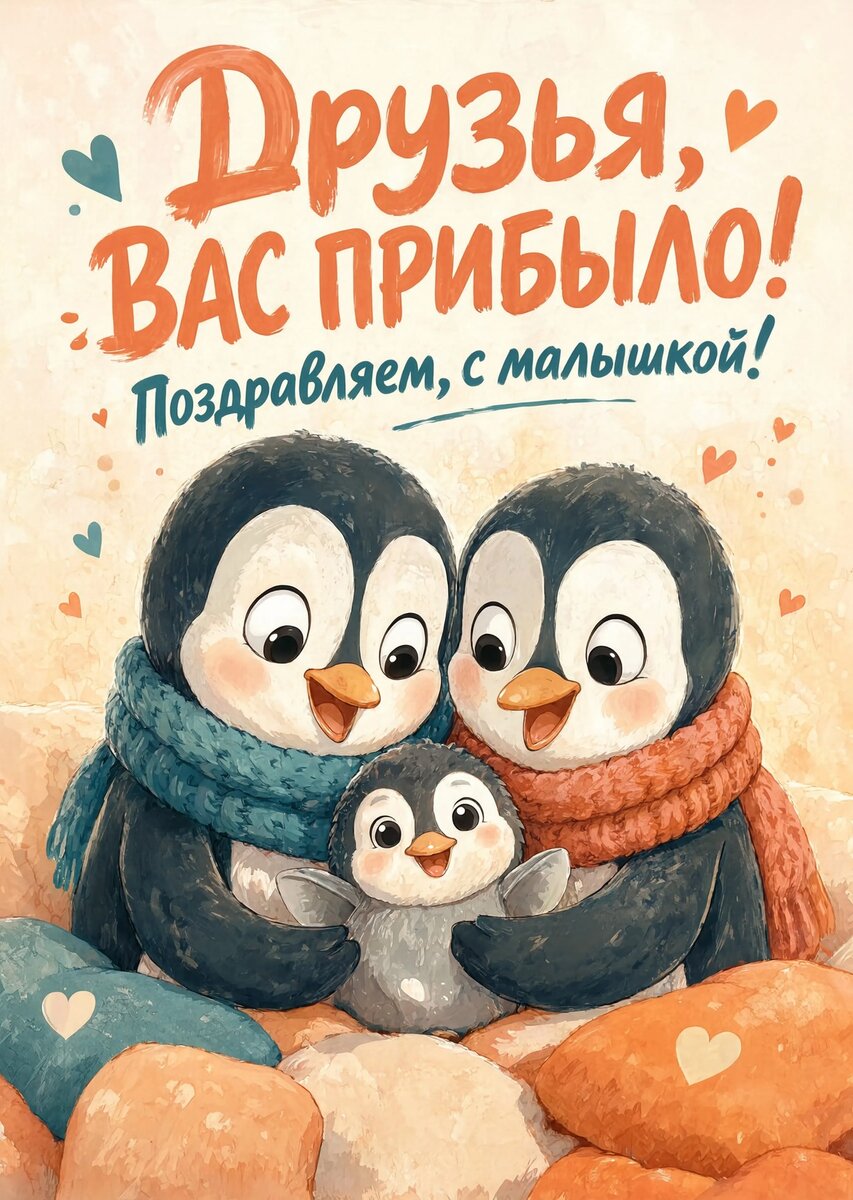 Открытка "С рождением ребенка" #71