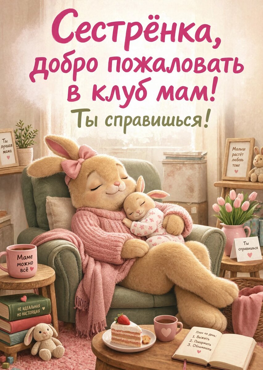 Открытка "С рождением ребенка" #87