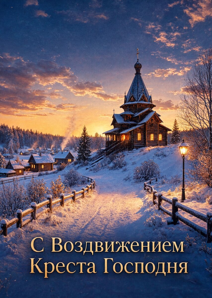 Открытка С Воздвижением Креста Господня #17