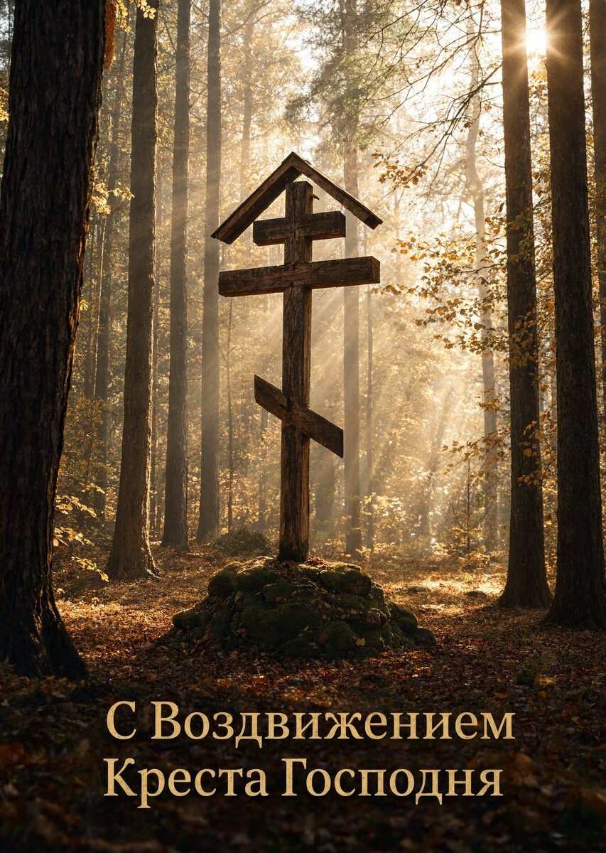 Открытка С Воздвижением Креста Господня #21