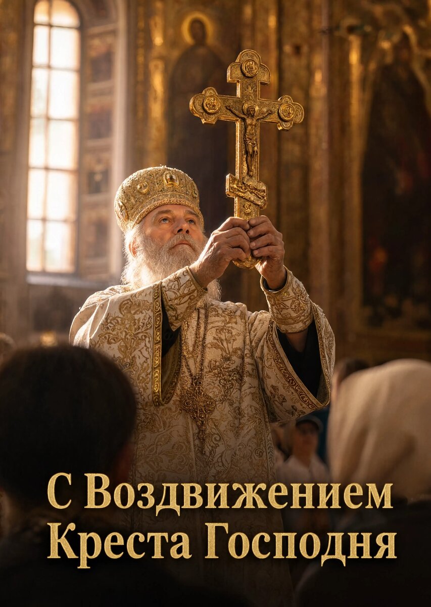 Открытка С Воздвижением Креста Господня #23