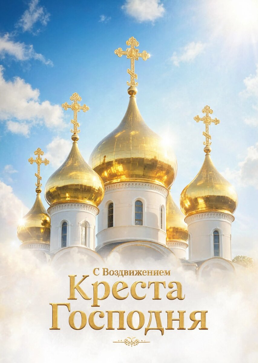 Открытка С Воздвижением Креста Господня #27
