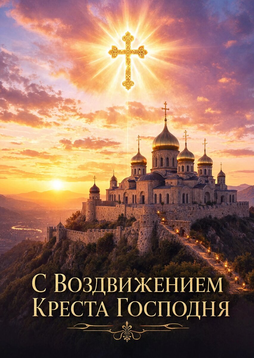 Открытка С Воздвижением Креста Господня #28