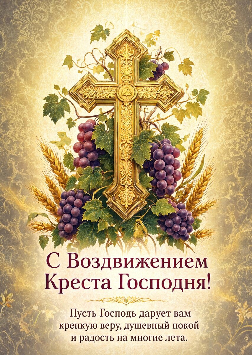 Открытка С Воздвижением Креста Господня #30