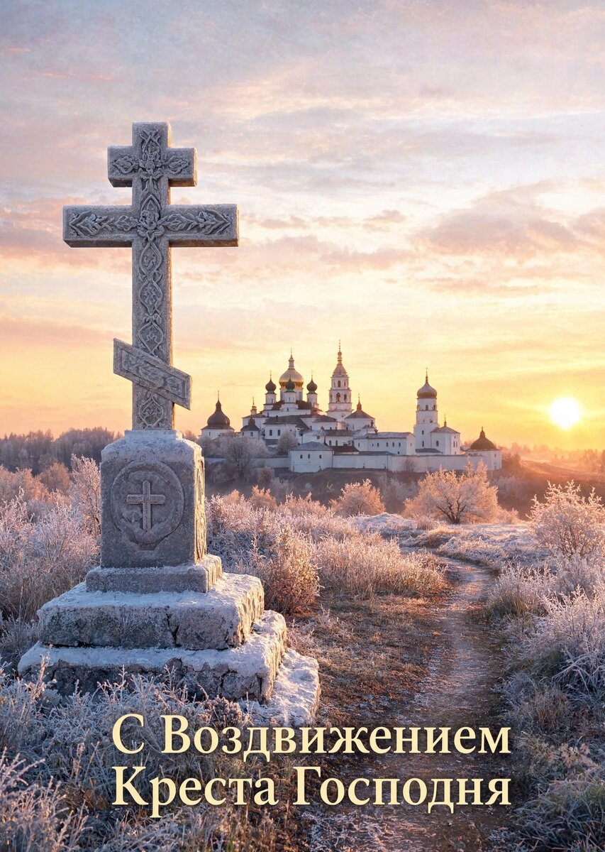 Открытка С Воздвижением Креста Господня #31