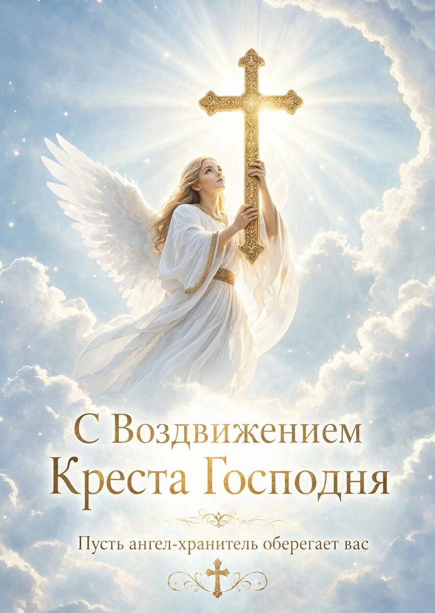 Открытка С Воздвижением Креста Господня #32