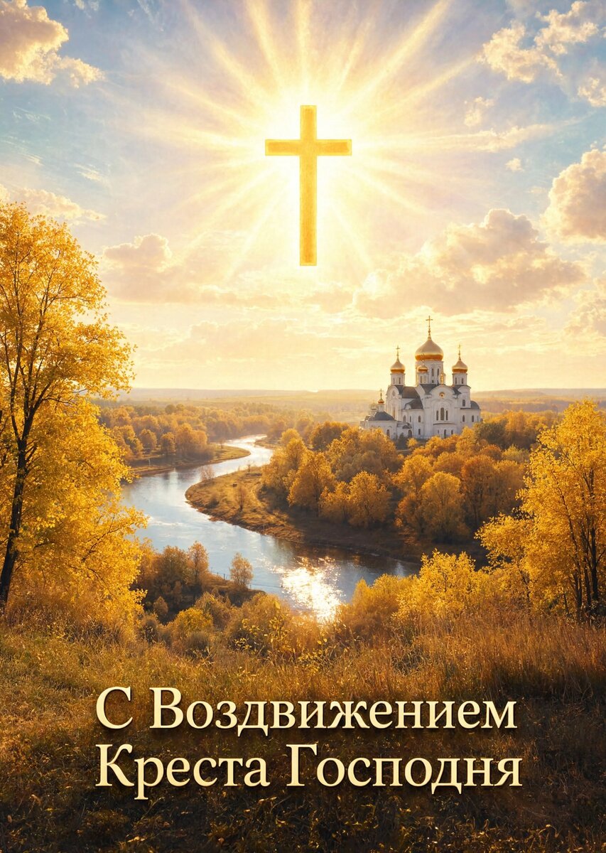 Открытка С Воздвижением Креста Господня #33
