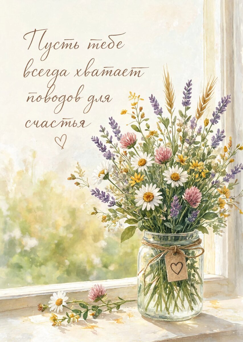 Открытка "Счастья" #34