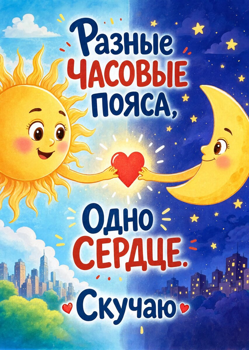 Открытка "Скучаю" #10