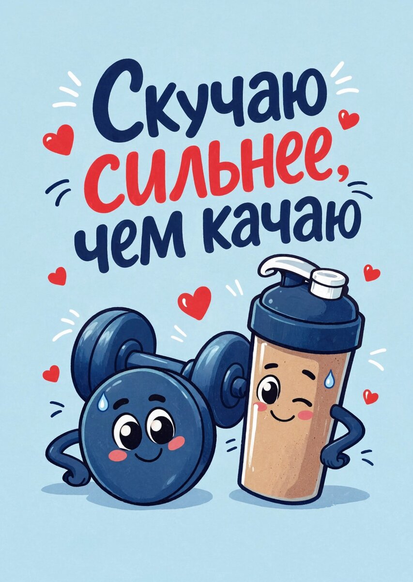 Открытка "Скучаю" #14