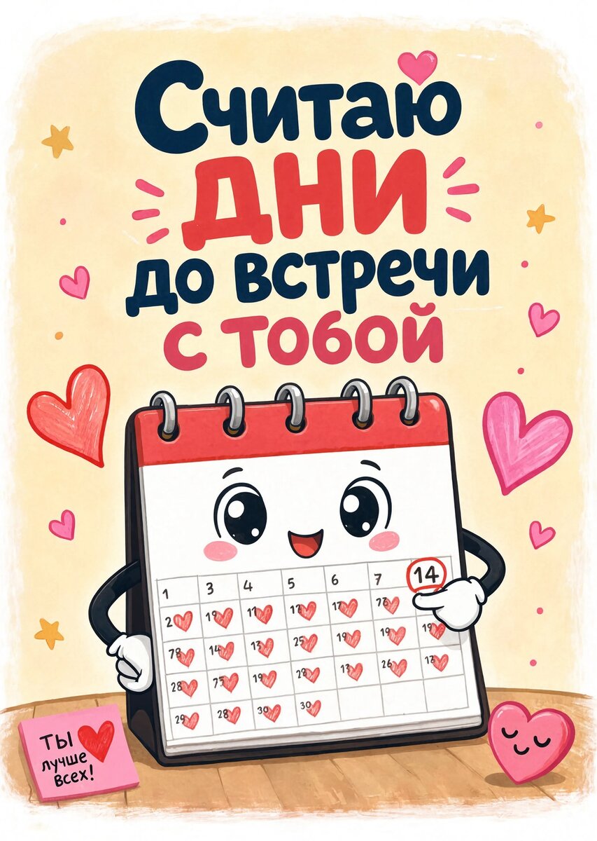 Открытка "Скучаю" #18