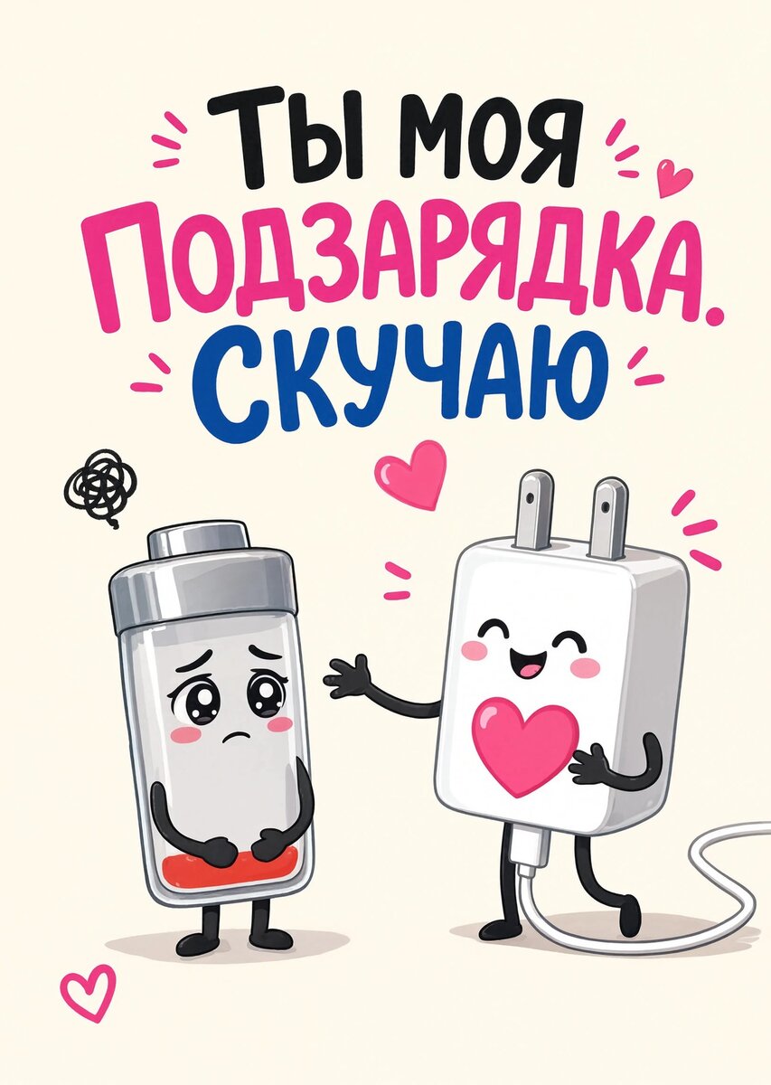 Открытка "Скучаю" #25