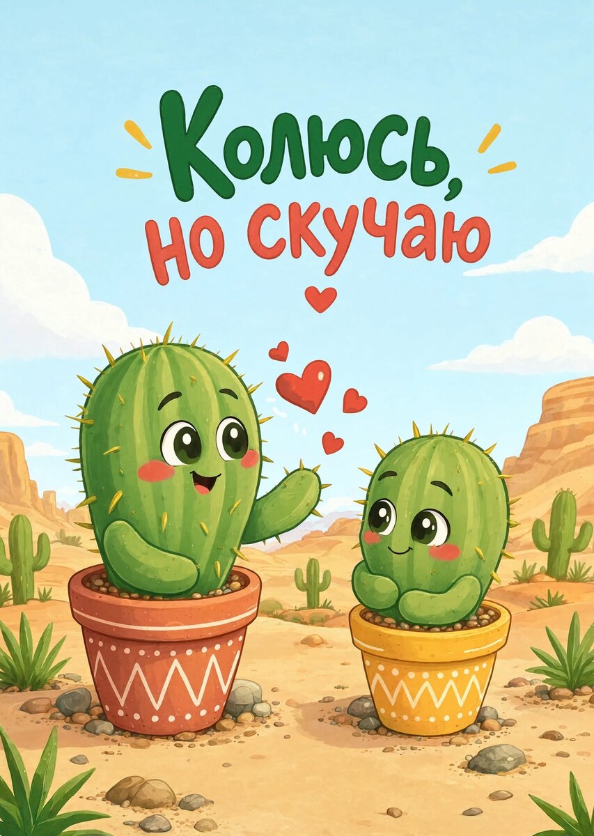 Открытка "Скучаю" #32