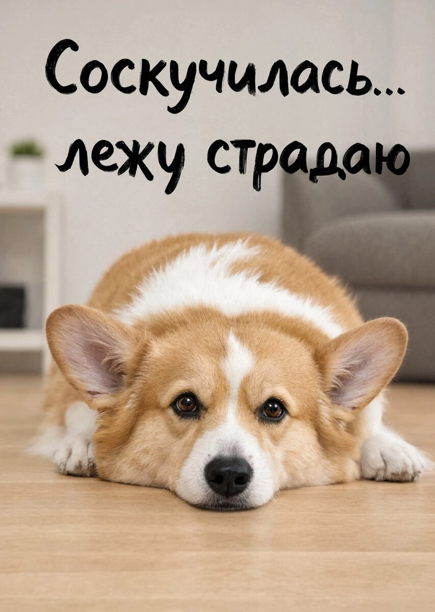 Открытка "Скучаю" #50