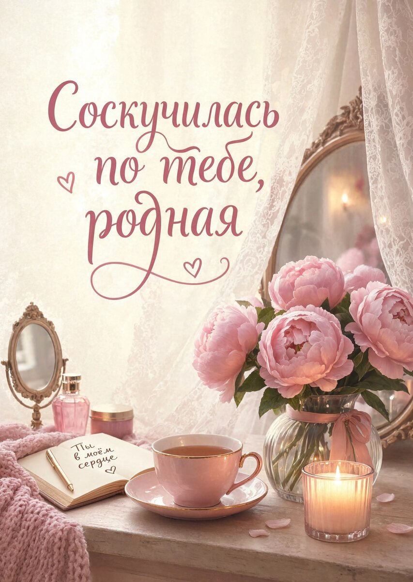 Открытка "Скучаю" #55