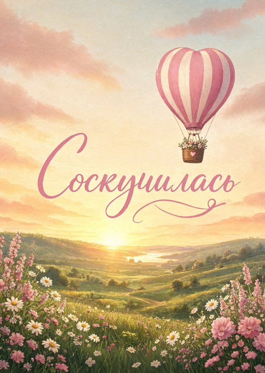 Открытка "Скучаю" #58