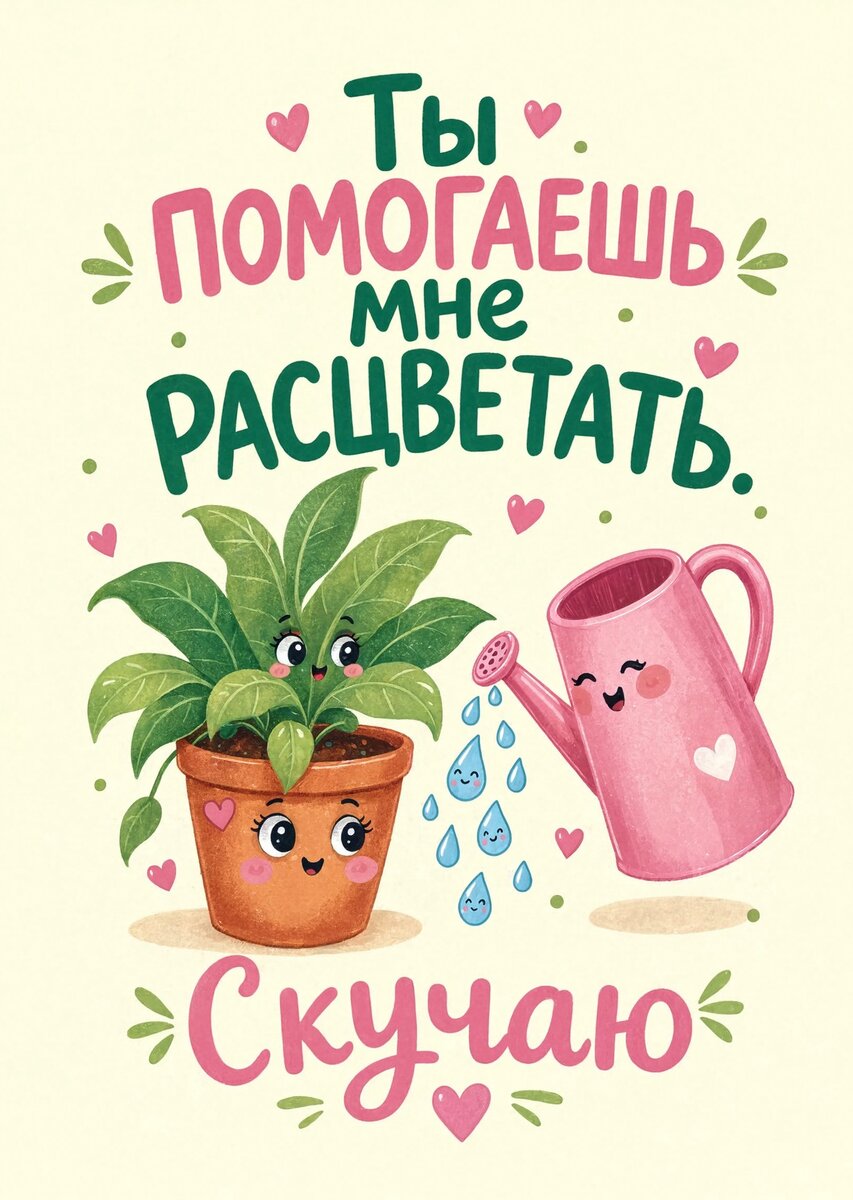 Открытка "Скучаю" #75