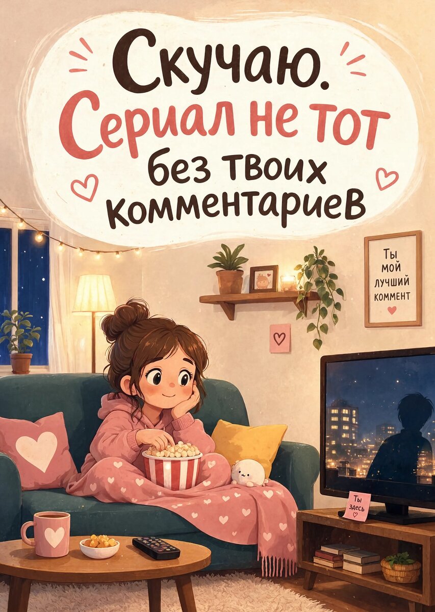 Открытка "Скучаю" #76