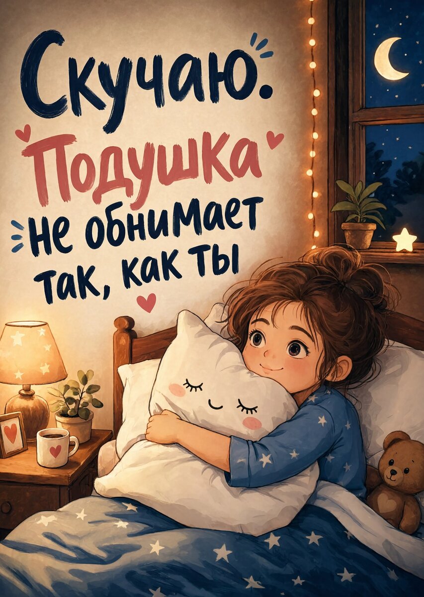 Открытка "Скучаю" #78