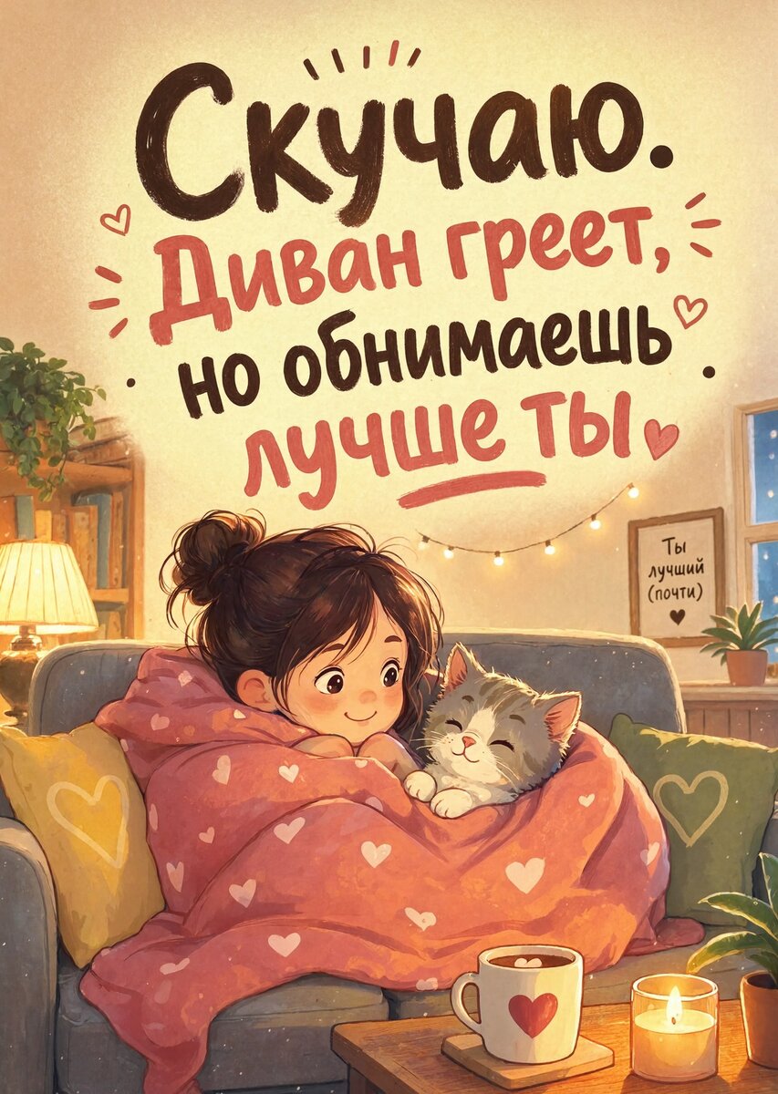 Открытка "Скучаю" #80