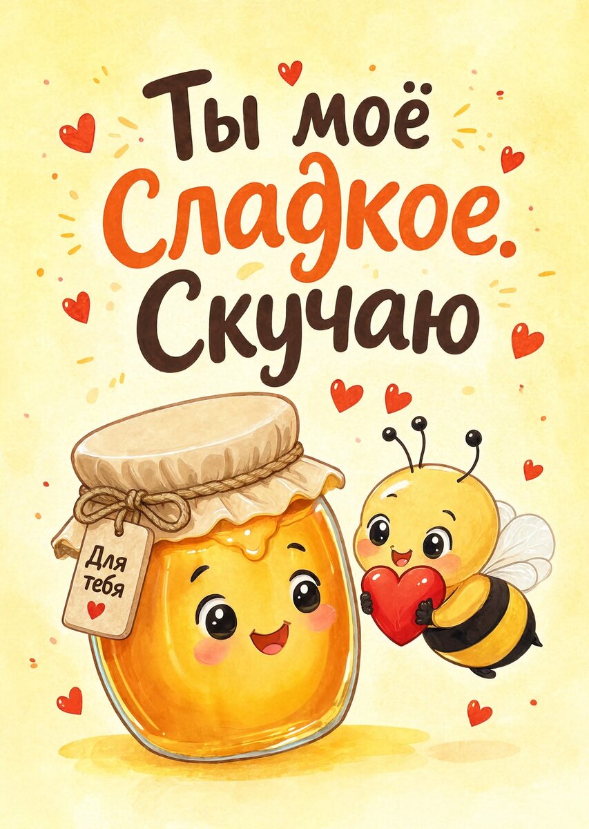 Открытка "Скучаю" #81