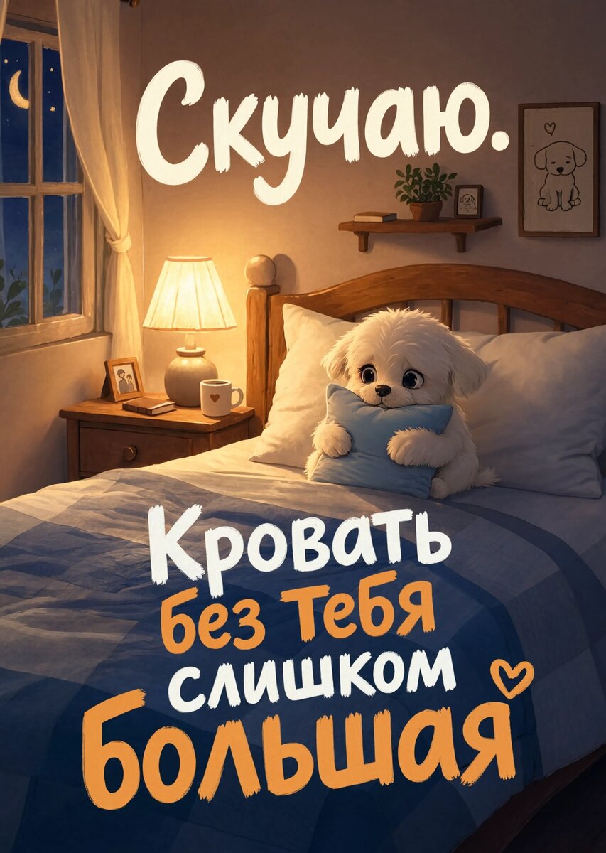Открытка "Скучаю" #85