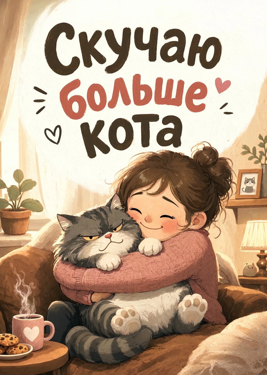 Открытка "Скучаю" #89