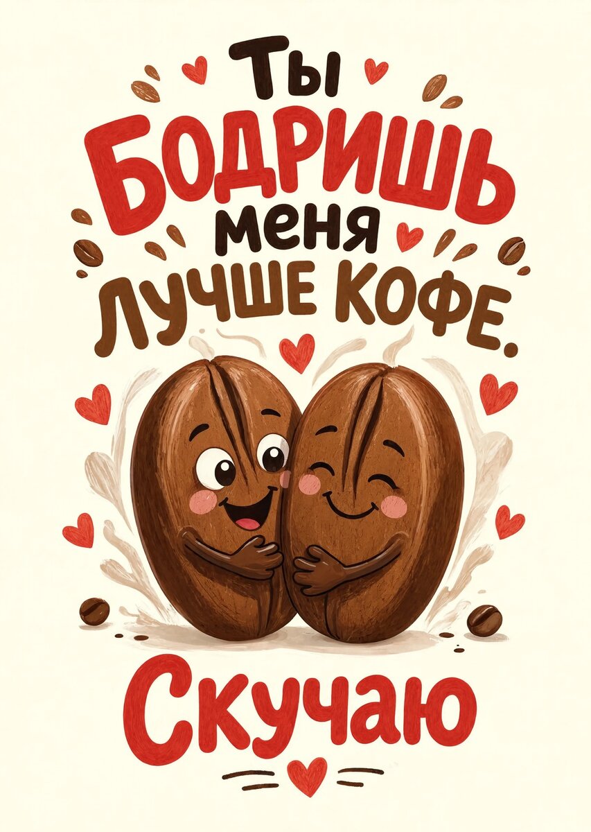 Открытка "Скучаю" #9