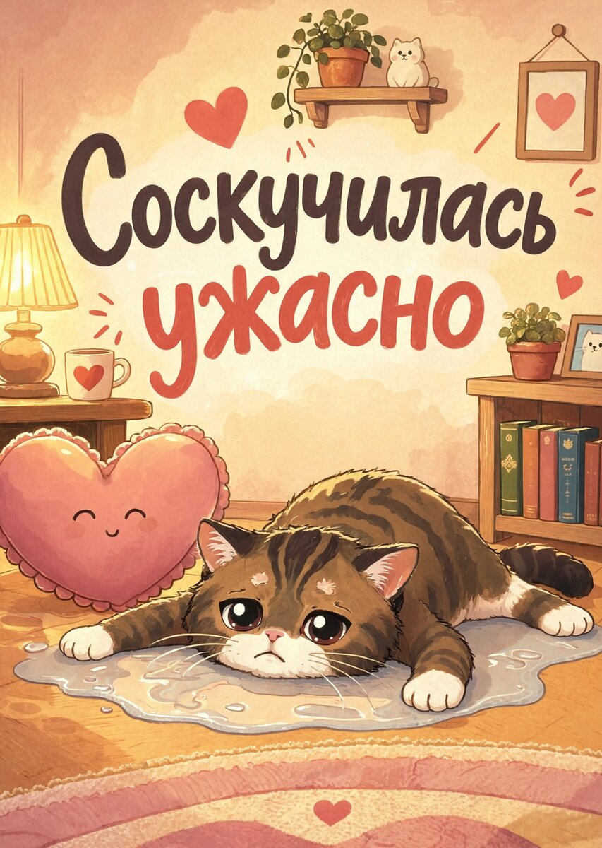 Открытка "Скучаю" #91
