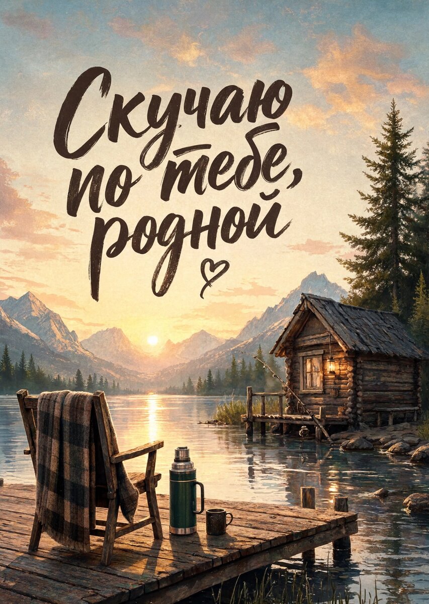 Открытка "Скучаю" #92
