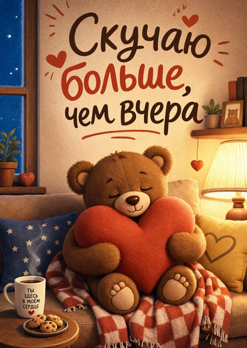 Открытка "Скучаю" #97