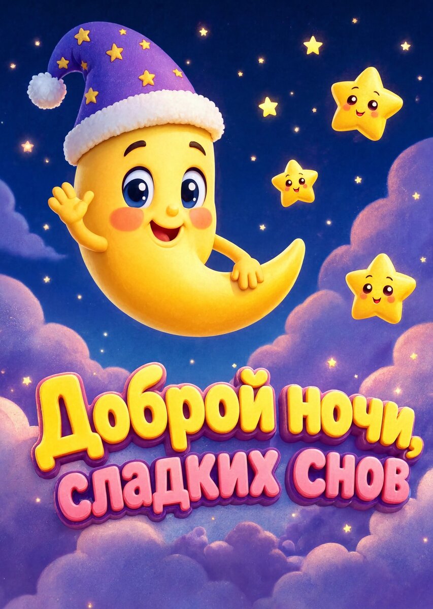 Открытка Спокойной ночи # 24