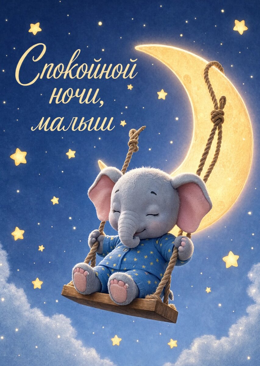 Открытка Спокойной ночи # 28