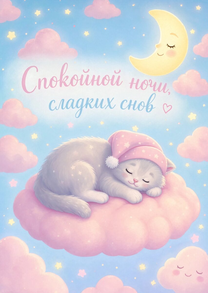Открытка Спокойной ночи # 29