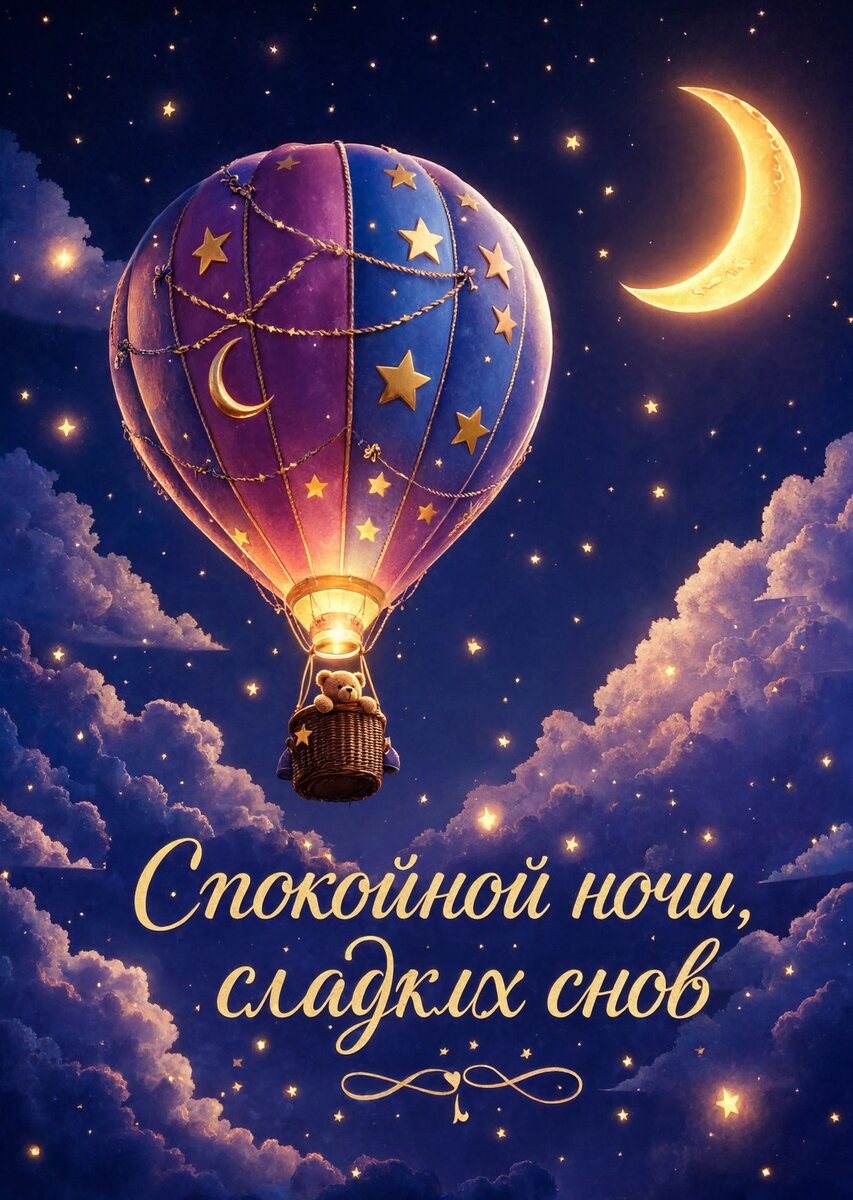 Открытка Спокойной ночи # 39