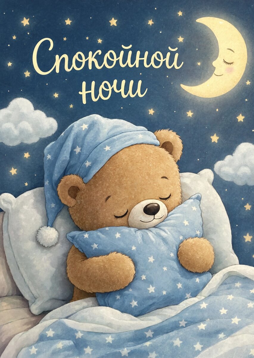 Открытка Спокойной ночи # 45