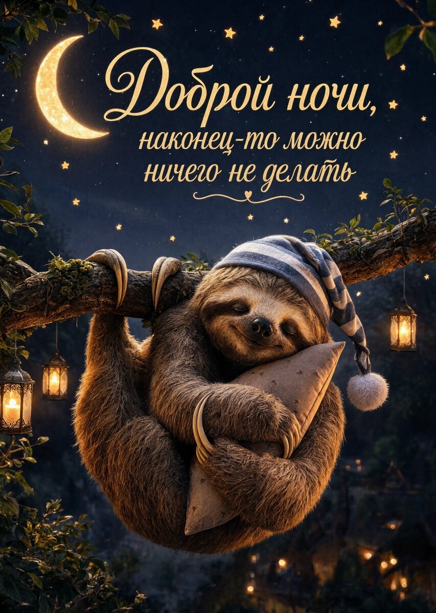 Открытка Спокойной ночи # 54