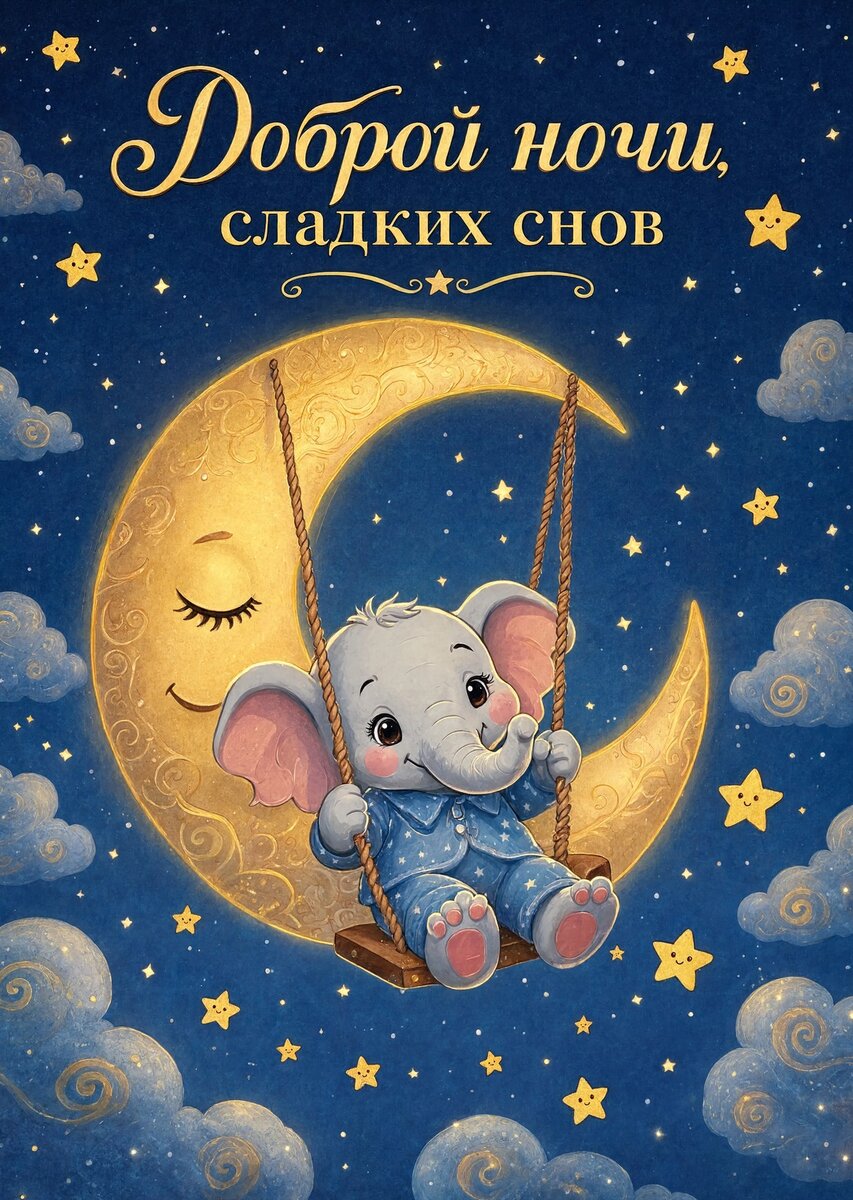Открытка Спокойной ночи # 56