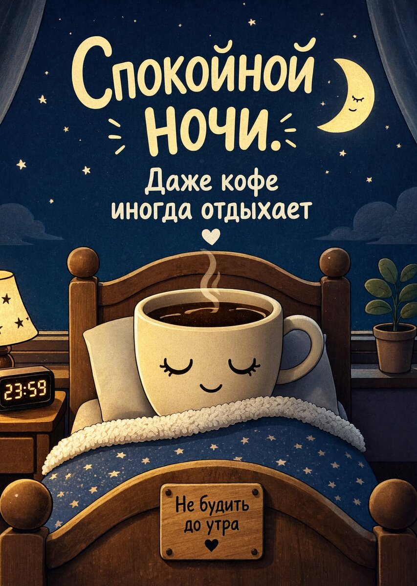 Открытка Спокойной ночи # 61