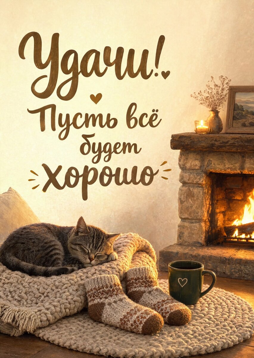 Открытка "Удачи" #30