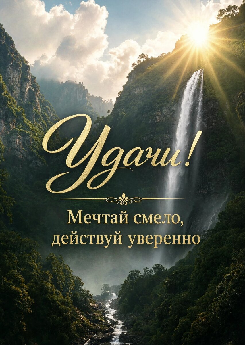 Открытка "Удачи" #48