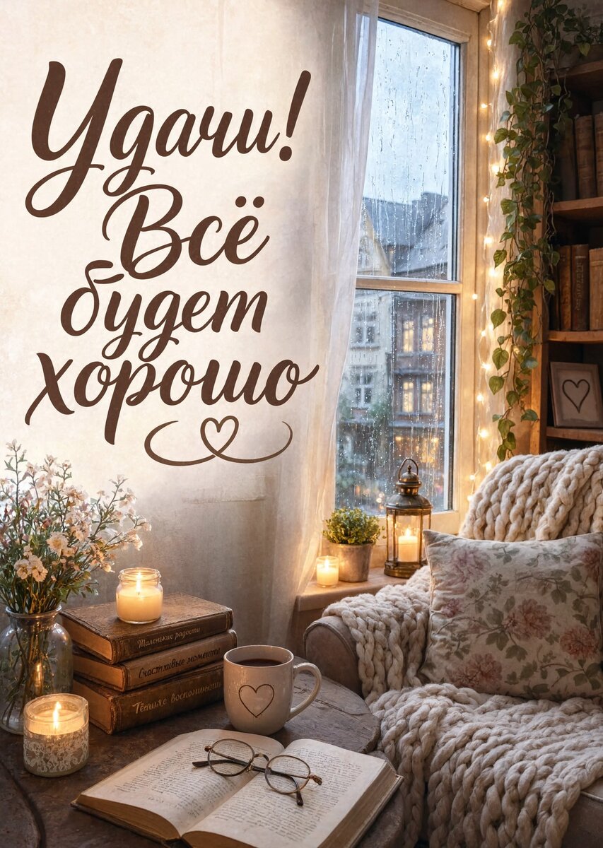 Открытка "Удачи" #50