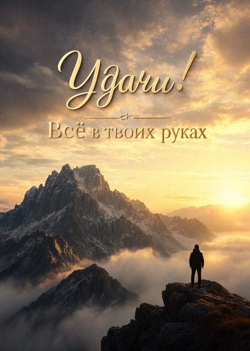 Открытка "Удачи" #64