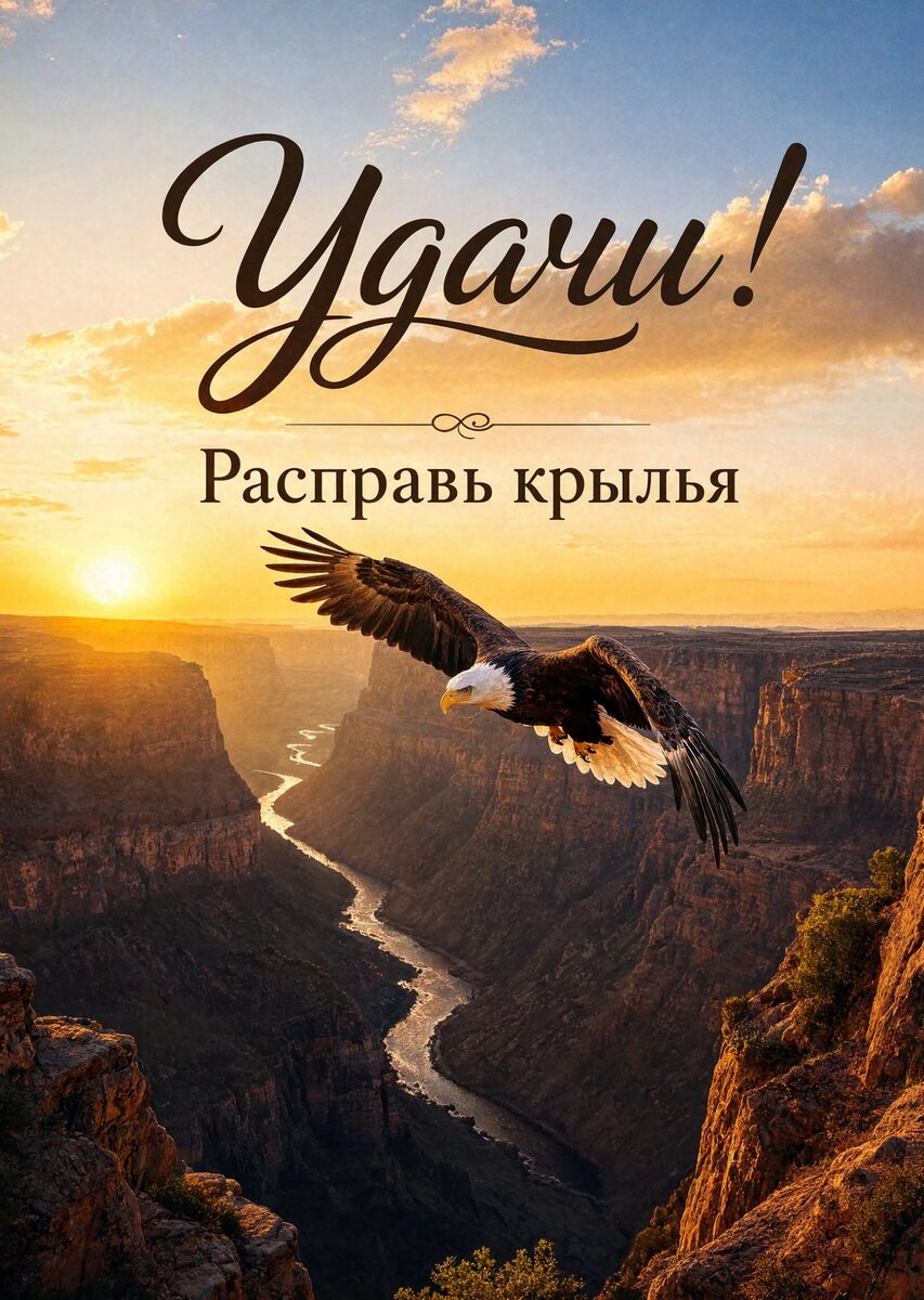 Открытка "Удачи" #76
