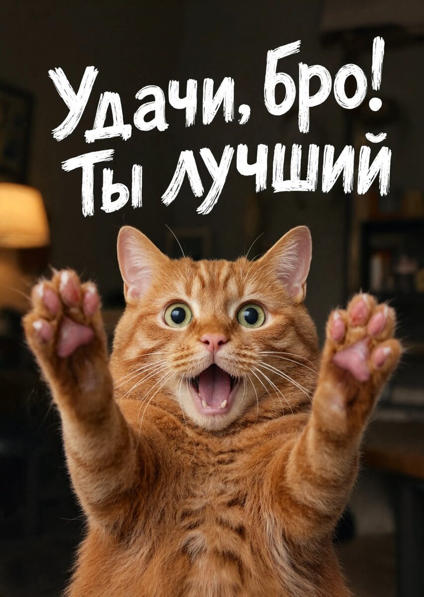 Открытка "Удачи" #96